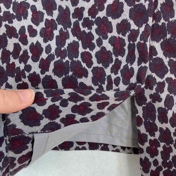Talbots Animal Print Pencil Skirt - Size 14 - Picture 3 of 6